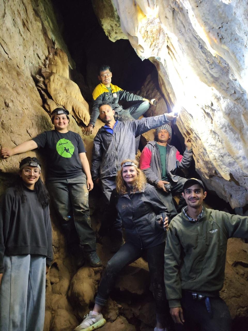 The thirst of caves in Kumaon is not being quenched, springs and streams are drying up.