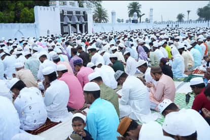 Eid prayers were offered in various districts across state Minister Deepika Pandey extended greetings