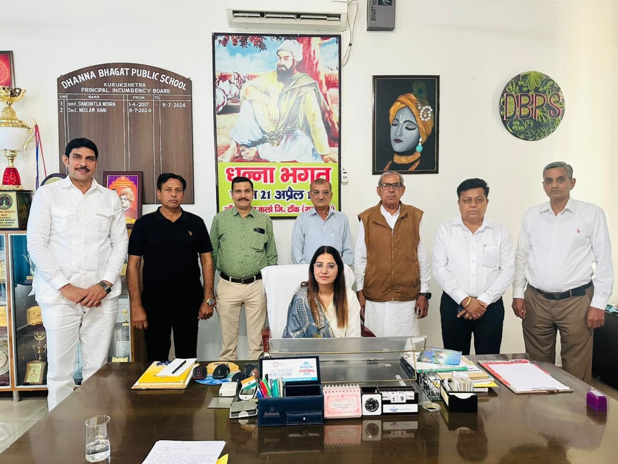 Manika Mehta became the Principal of Dhanna Bhagat Education Committee School.