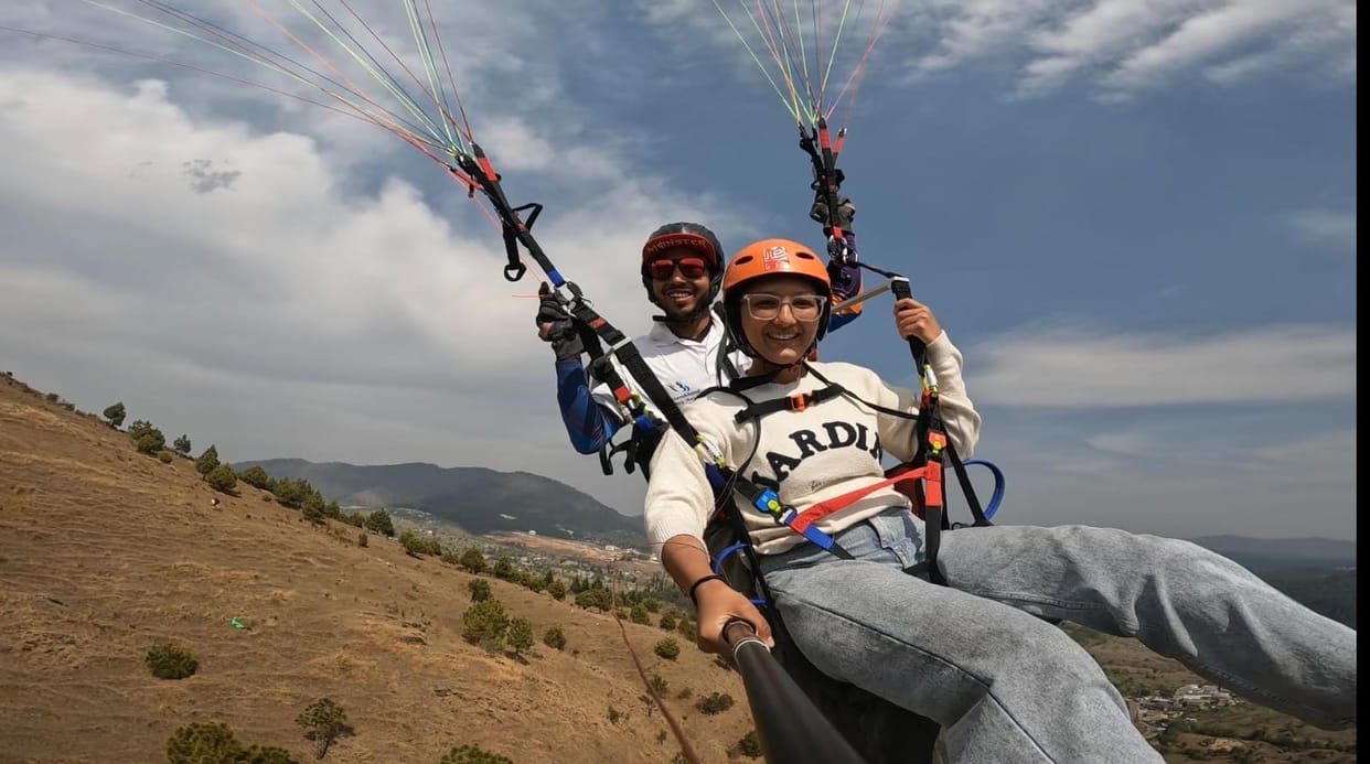 Commercial paragliding starts in Champawat district