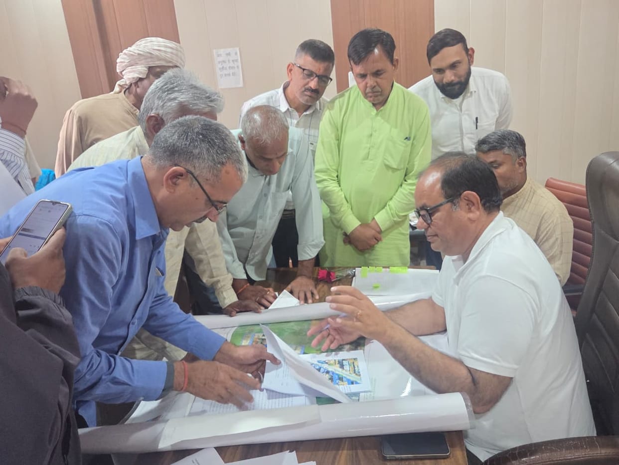Kosli ROB will be illuminated, 83.77 lakh will be spent: MLA Anil Yadav