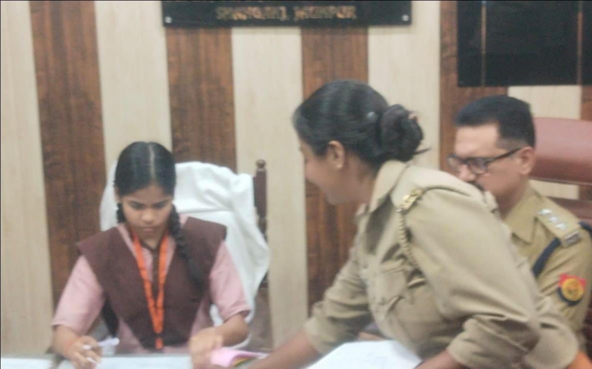 Student Sits in CO's Chair, Issues Instructions to Station House Officer