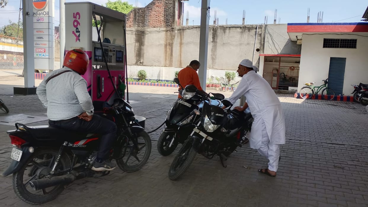 Demand for premium petrol has fallen as prices rise, with drivers buying regular petrol.