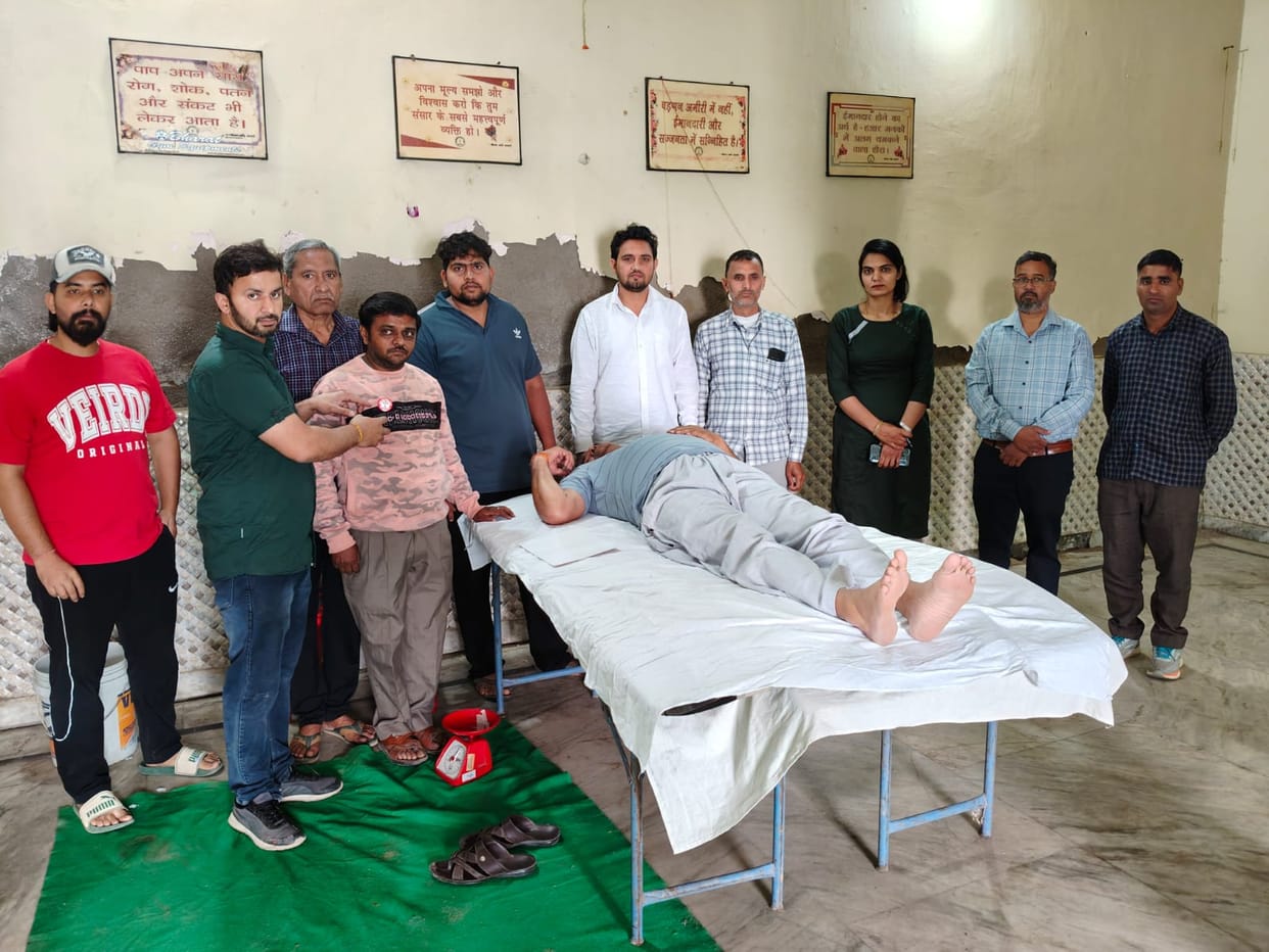 Blood donation is a great donation, life of the needy can be saved: Puneet Jangra