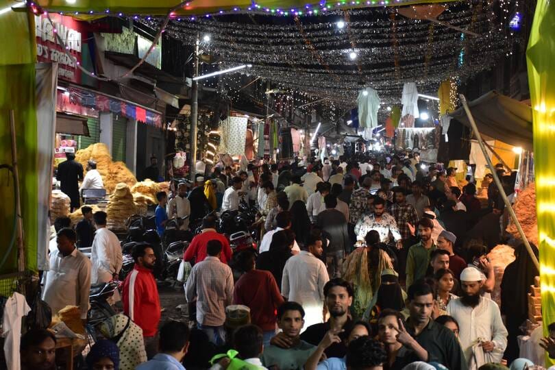 Eid is today, mosques are decorated