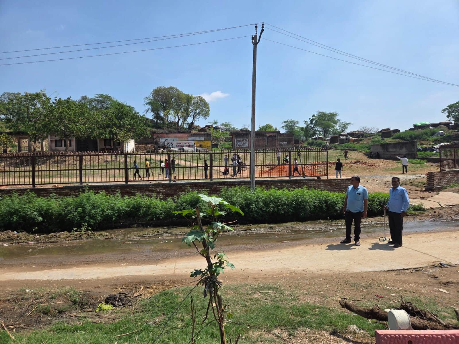 डिबाई क्षेत्र का इंदौर खेड़ा टीला। संवाद