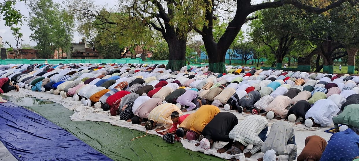 Celebrated Eid with devotion, prayed for peace and tranquility