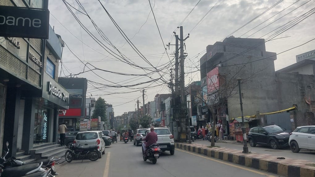 Underground power projects on three major roads are stalled.