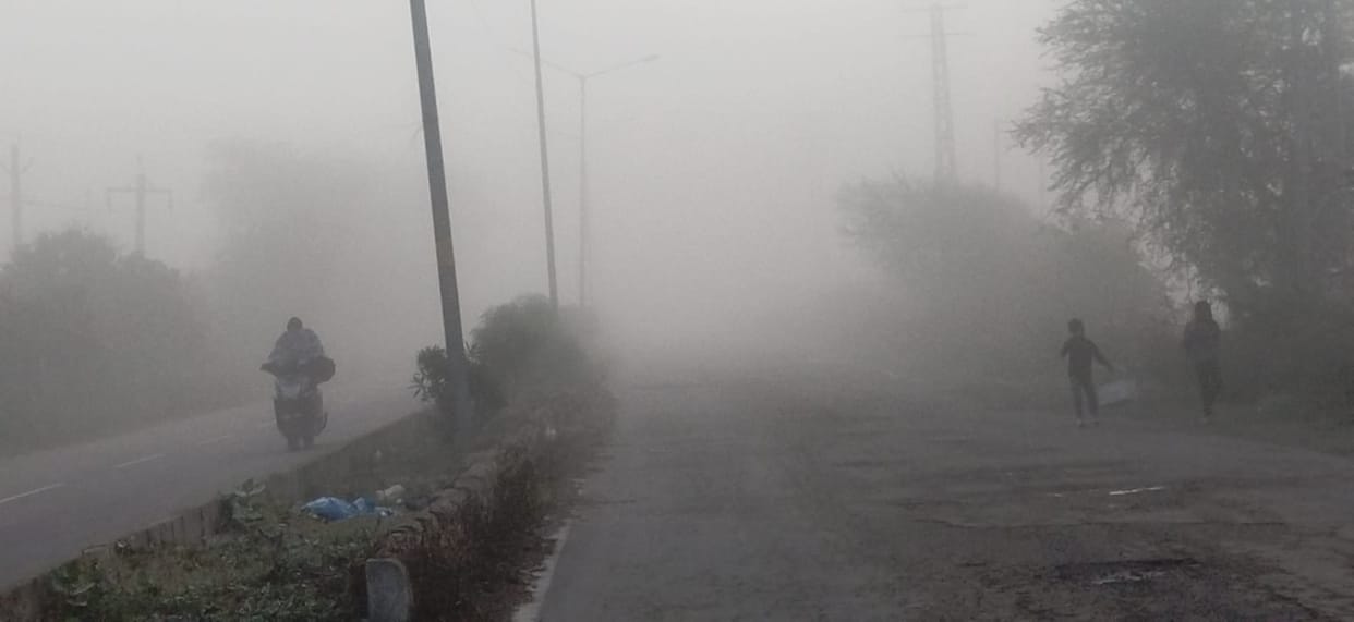 Morning fog followed by sunshine