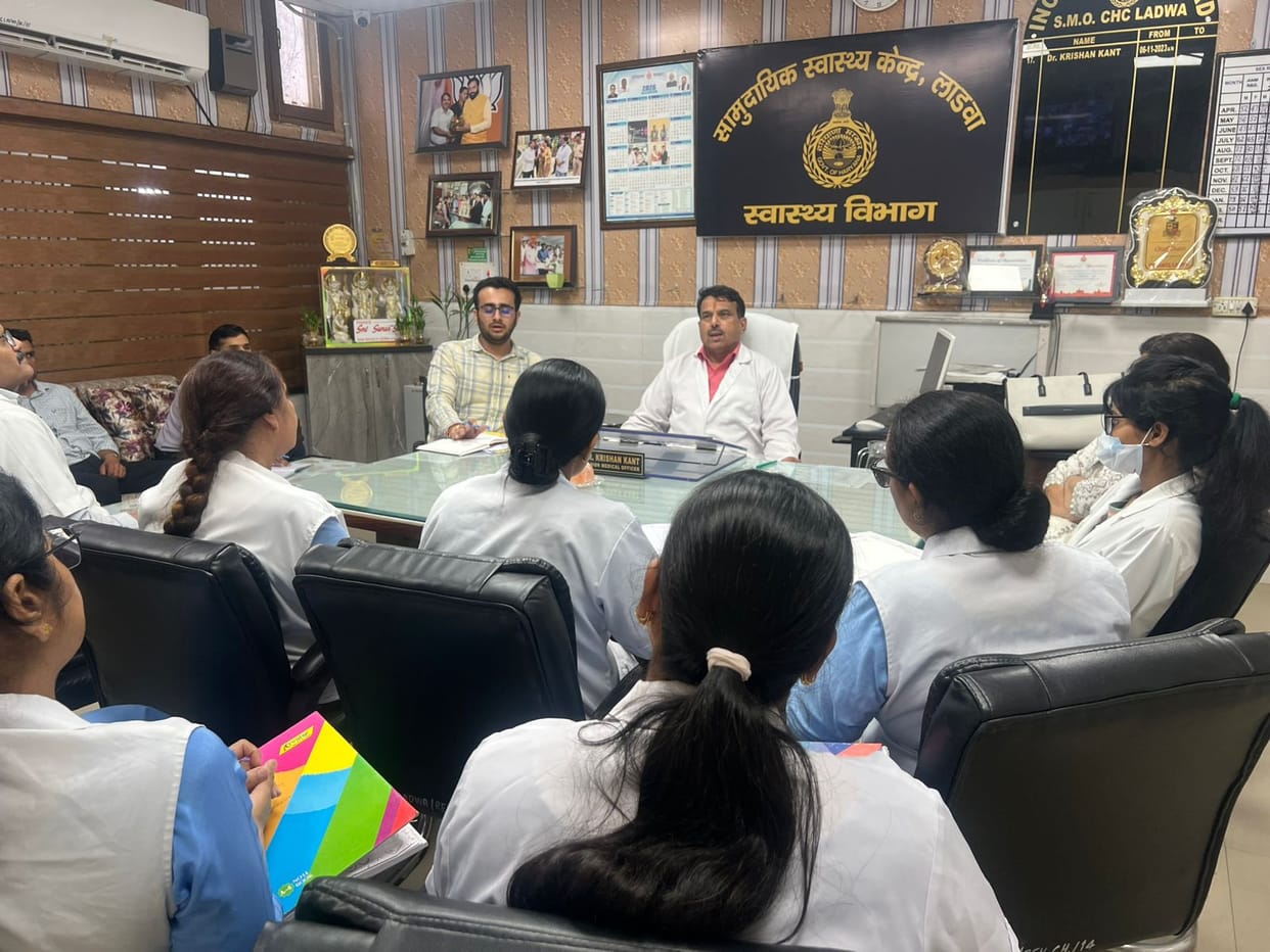 Meeting at CHC on Human Papilloma Virus Vaccination Awareness