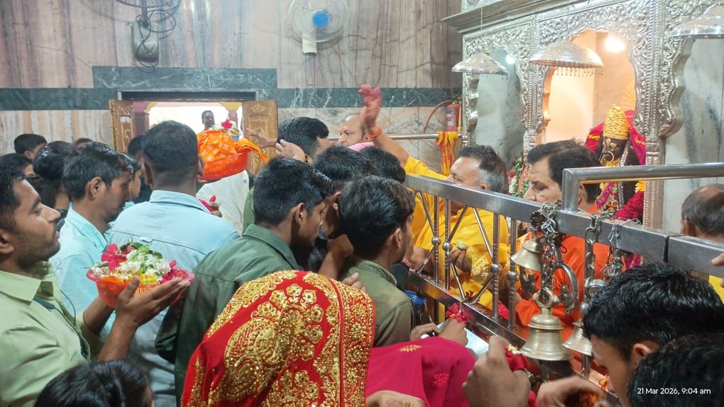Chants of 'Victory' Reverberate at Maa Kamakhya Dham