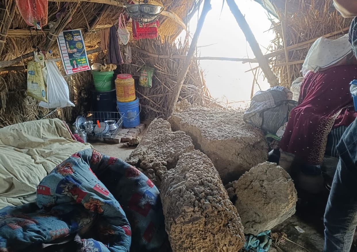 Sister dies after mud wall collapses, brother injured