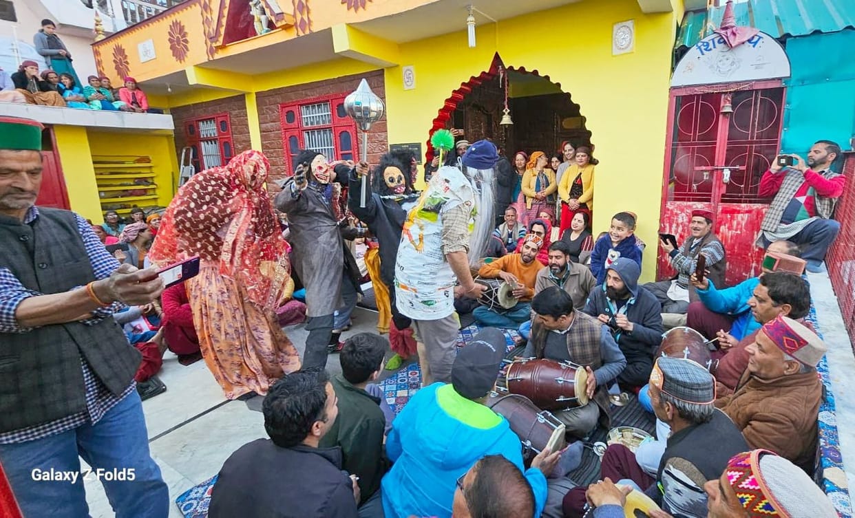 Religious event at Lord Shri Ram's temple in Dalash