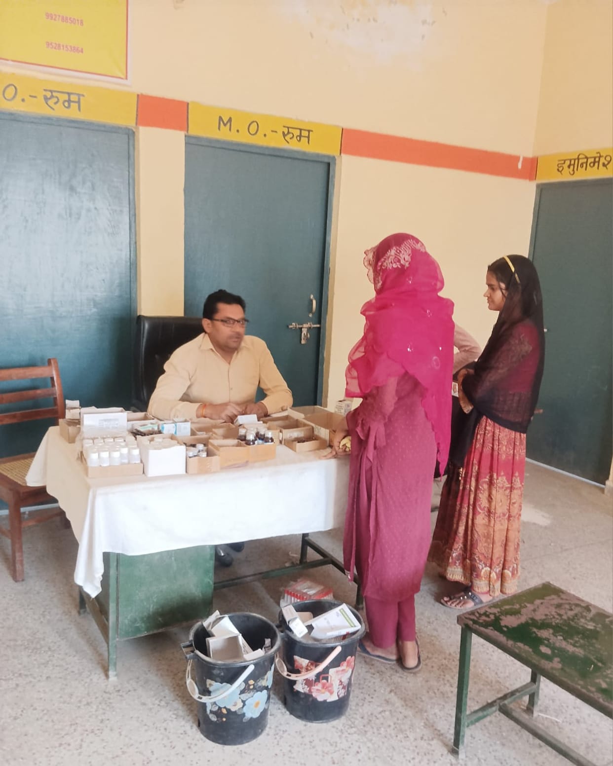 Fluctuations in temperature have increased the number of patients suffering from stomach ache, fever and cold