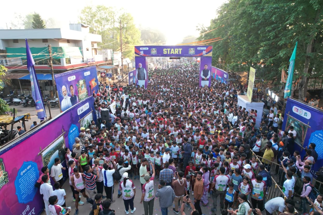 Bastar Heritage Marathon 2026: History created with over 9,800 runners, Bastar shines on the global stage