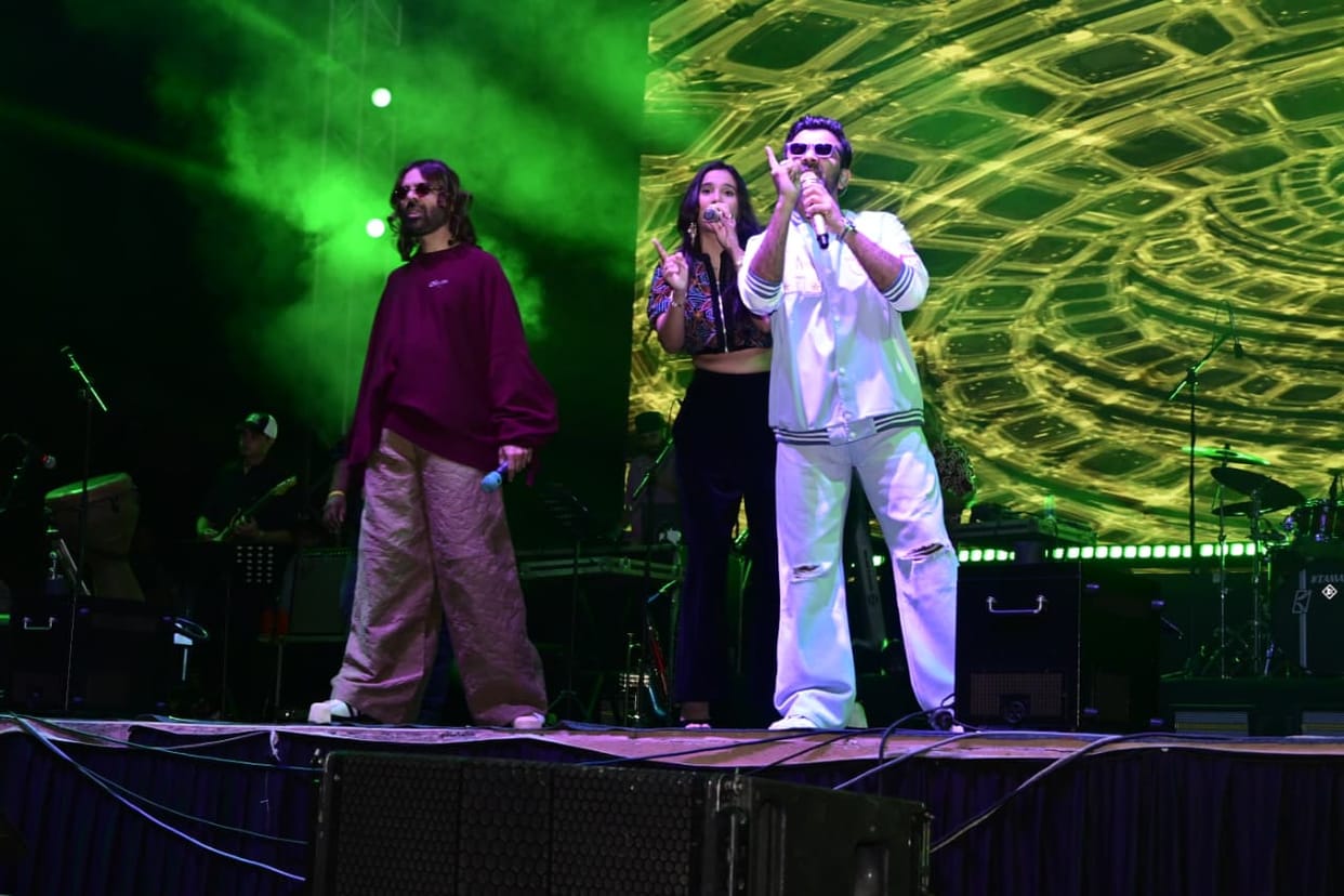 Sachin-Jigar's duo rocked, students danced to the songs