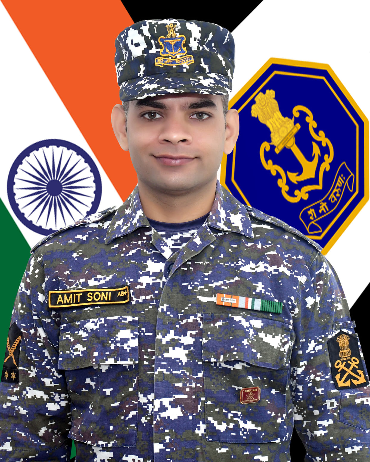 Amit Soni became Assistant Professor after serving in the Navy for 15 years