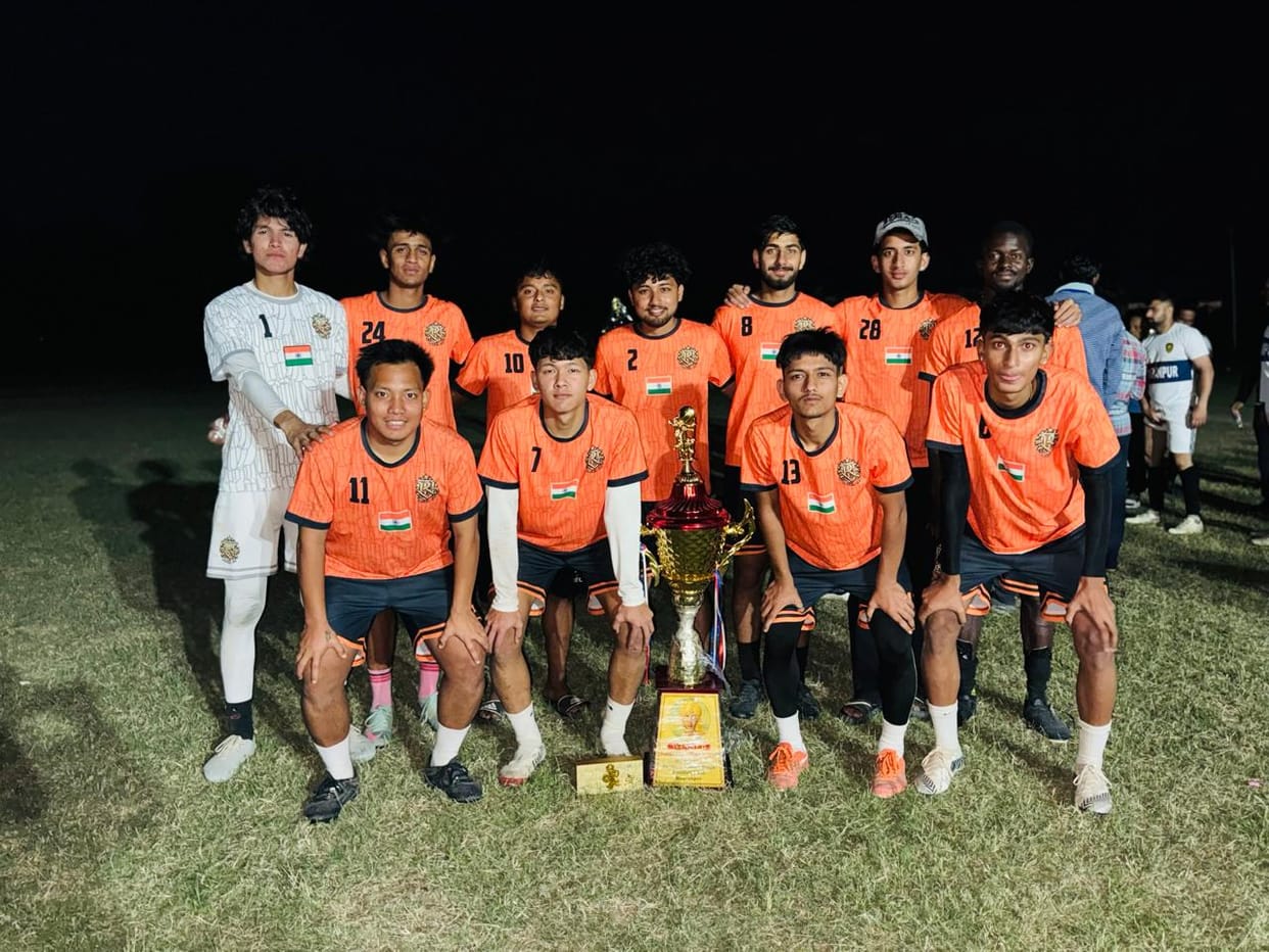 Royal Football Club Chandigarh won the Football Tournament title