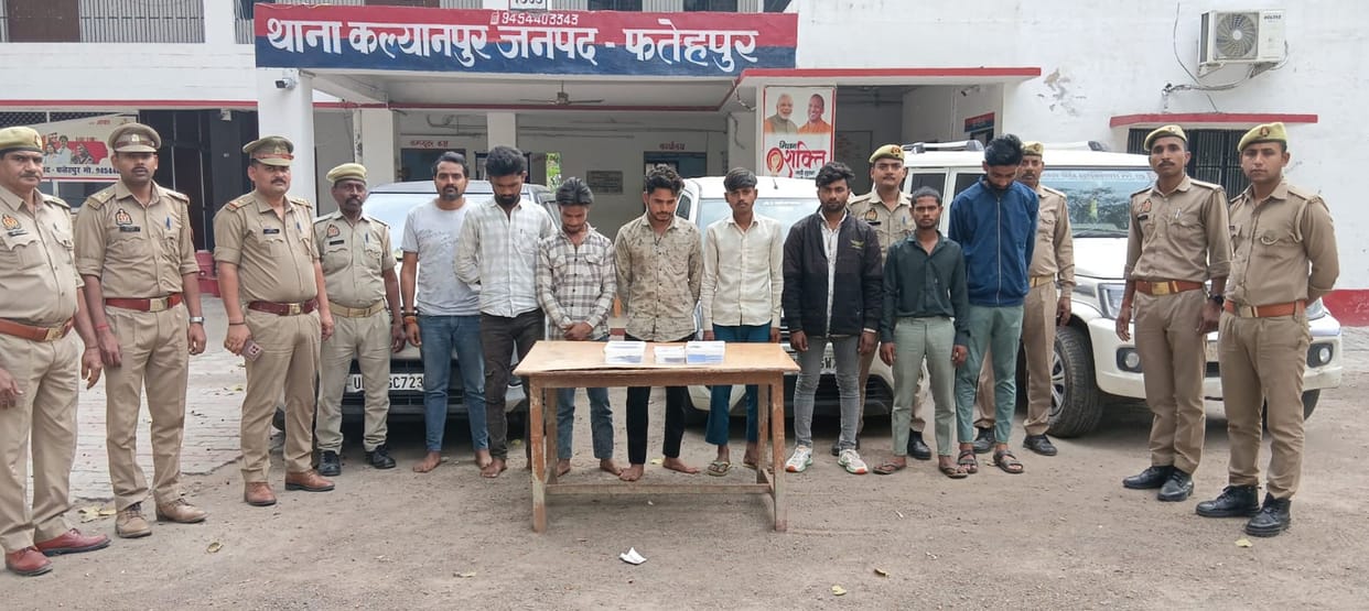 Hamirpur gangster and nine cattle thieves arrested in encounter