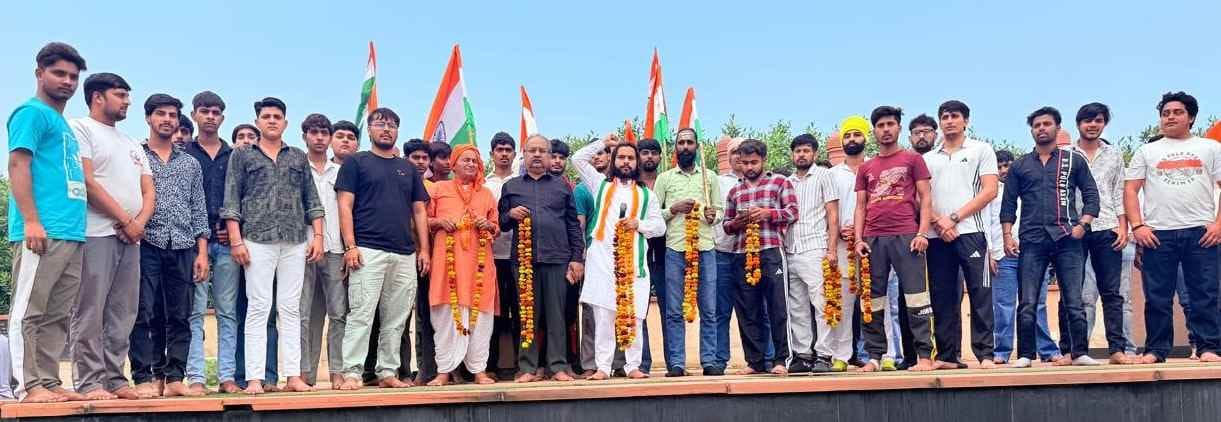 Martyrdom Honor Yatra taken out in Kharkhoda