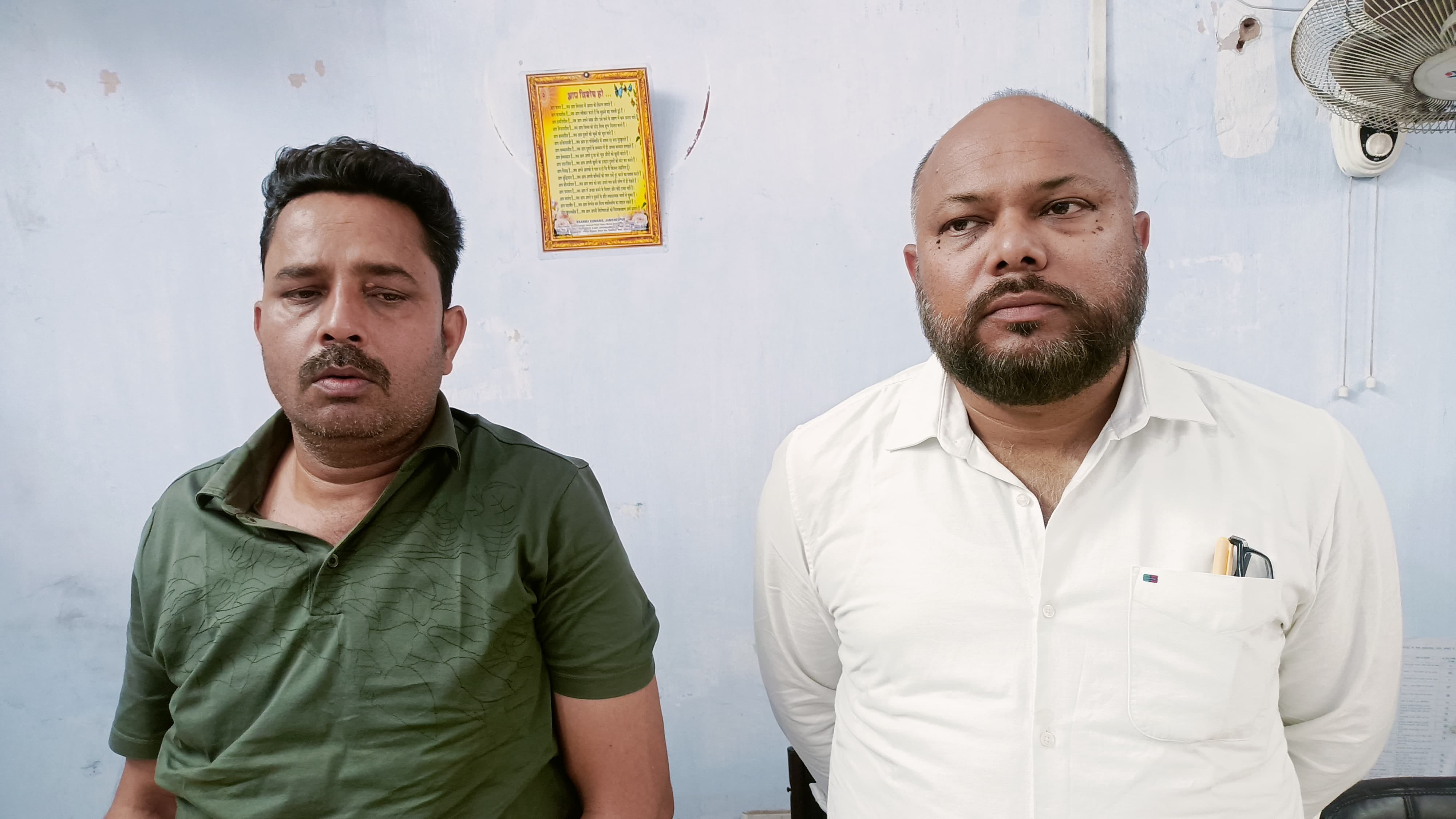 गिरफ्तार आरोपी