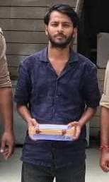 इनामी अपराधी अभय सिंह। श्रोत-पुलिस