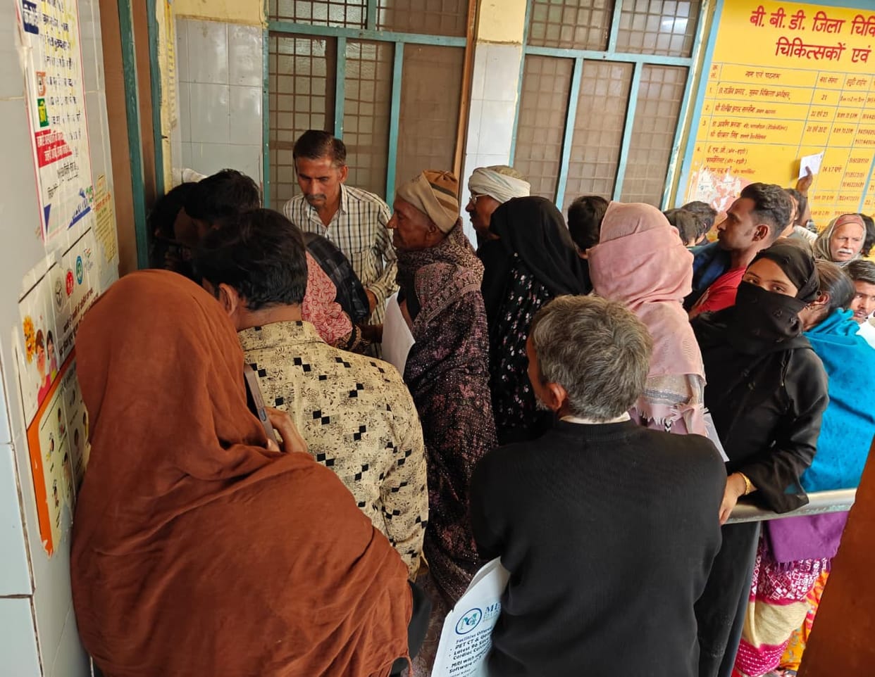 Infection increased due to cold and heat, increasing number of typhoid patients