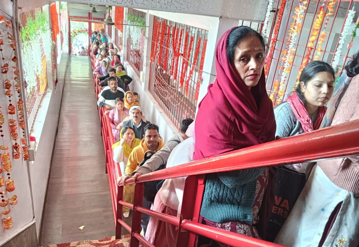 Bhalei temple resonated with chants of Mother Goddess