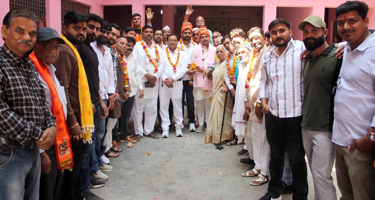 Anil Becomes President of the Maharana Pratap Procession