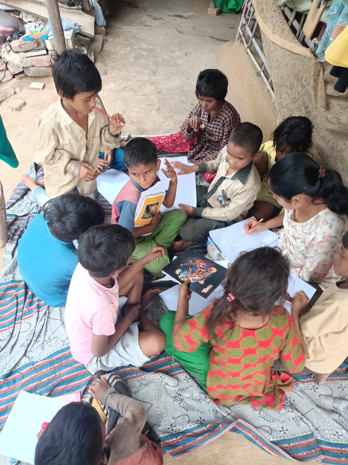 Two Friends Bringing the Light of Education into Children's Lives