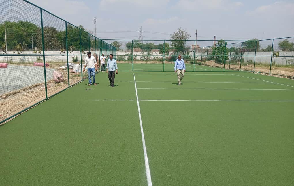 सीतामढ़ी मे बन रहा अंतर्राष्ट्रीय मानक का खेल ग्राउंड। संवाद