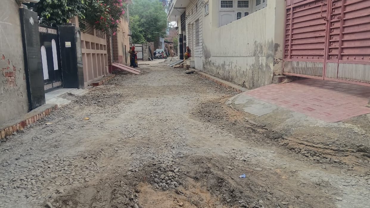 Drinking water and sewerage system stalled in RK Colony
