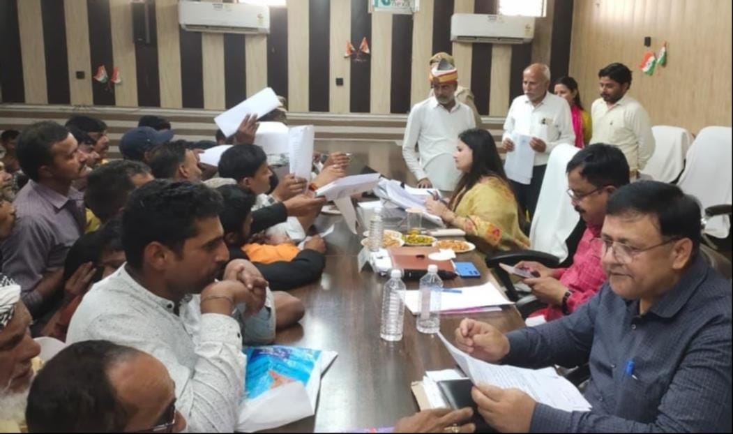 There was an echo of the problem of ration card and electricity