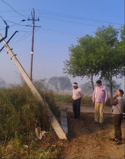 Electricity supply to eight villages remained cut off for 12 hours.