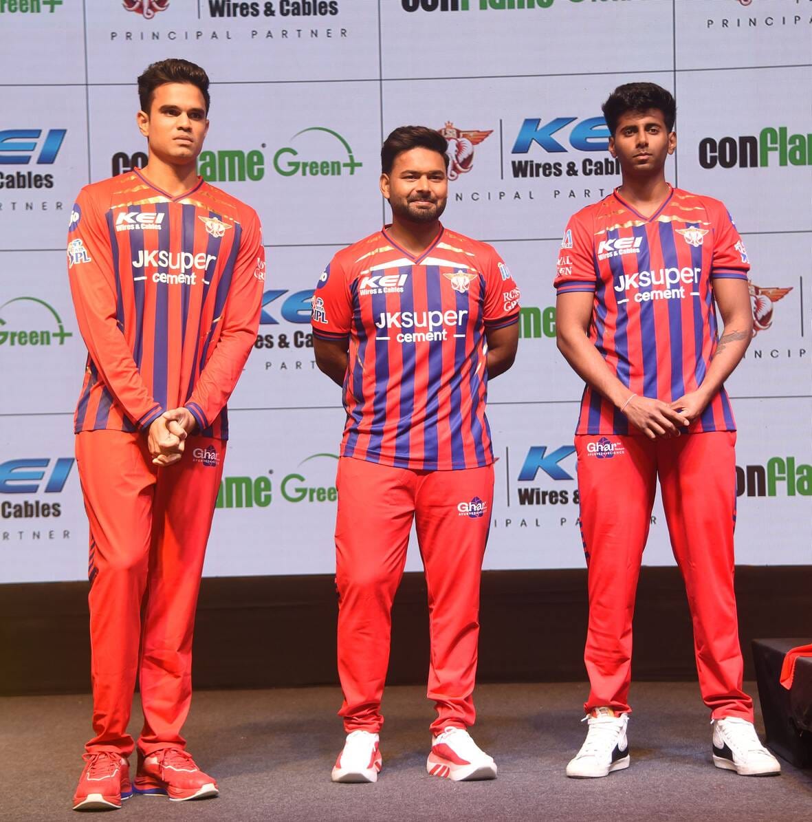 Pant, Mayank and Arjun met young cricketers