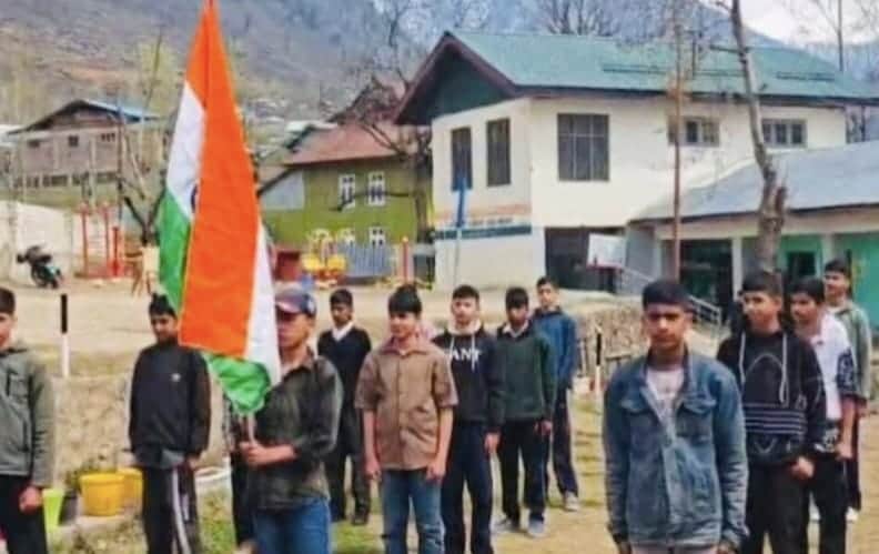 बांदीपोरा में वंदे मातरम कैंपेन। स्रोत आयोजक