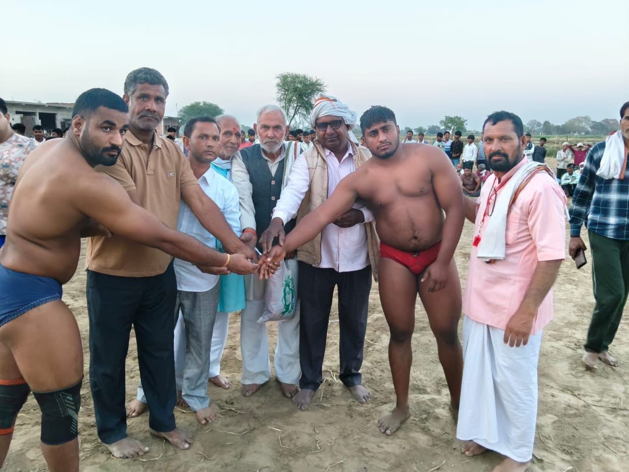 Sachin wrestler became the winner in the wrestling match