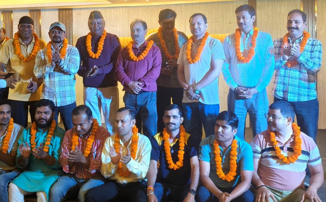 Naveen Chaudhary became the president of the youth wing of the Uttarakhand Maha Parishad.