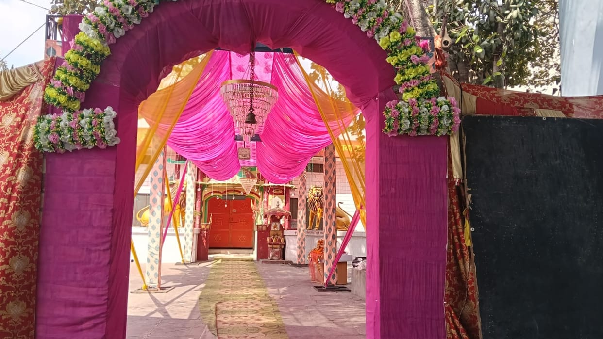 Worship of Skandamata, cheers in temples