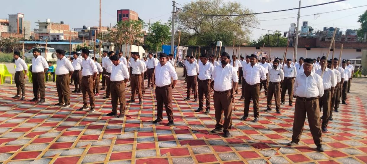 RSS's path sanchalan emphasizes discipline, organization and nation building