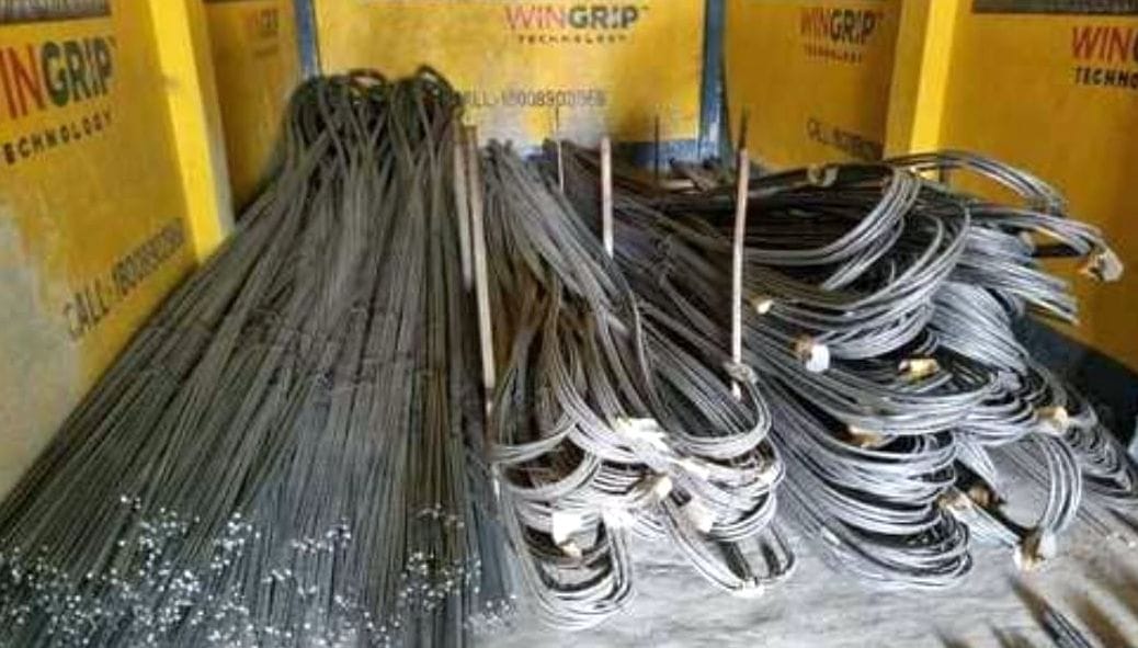 Construction materials are expensive, the price of iron rods and cement has increased.