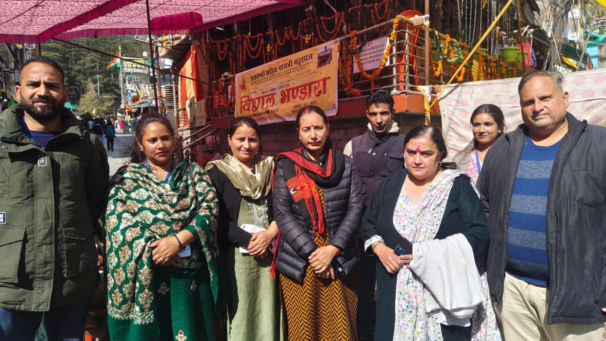 Beggars are selling goods at shops after asking tourists for them