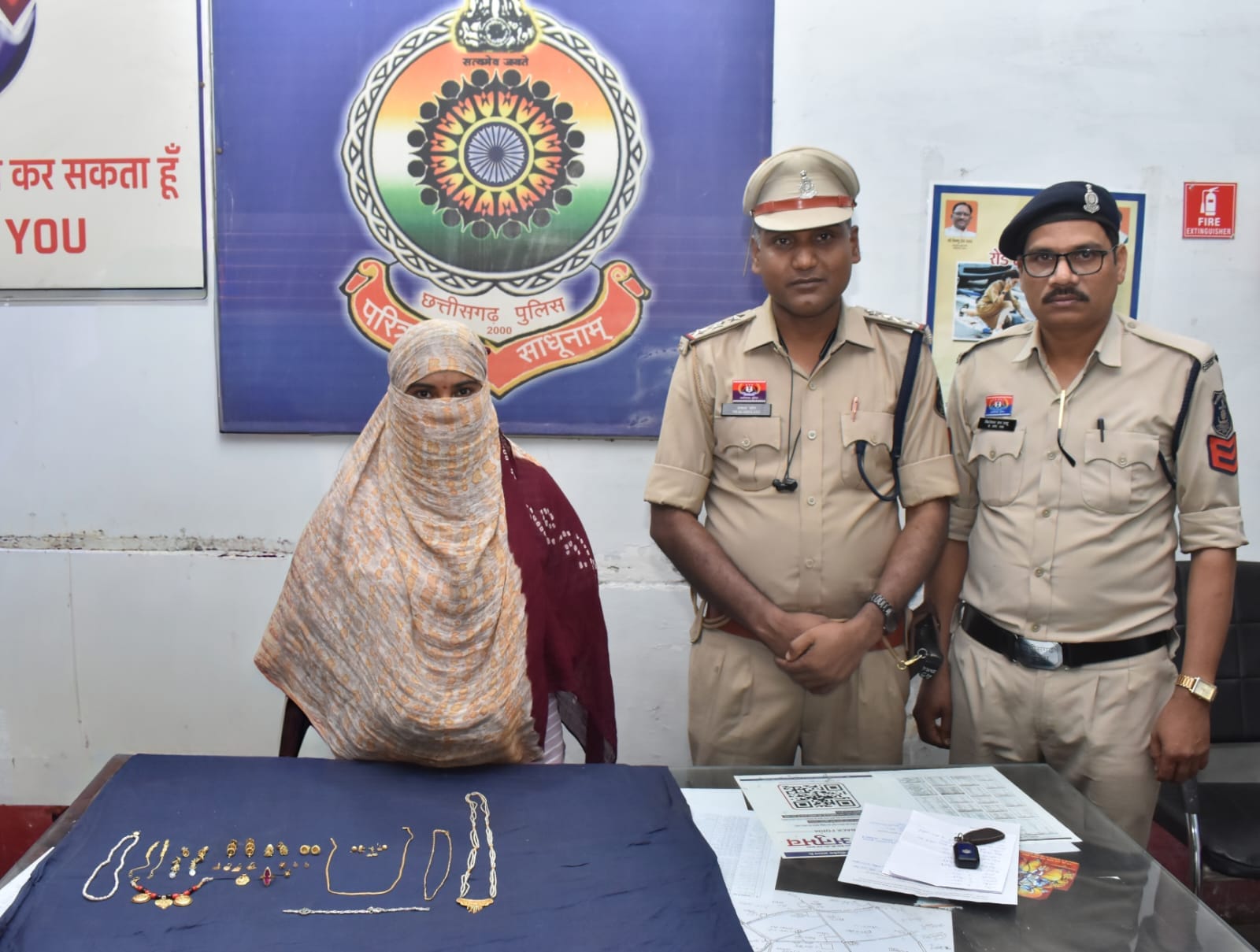 पुलिस ने फाइनेंस कंपनी से गिरवी के जेवरात किए रिकवर