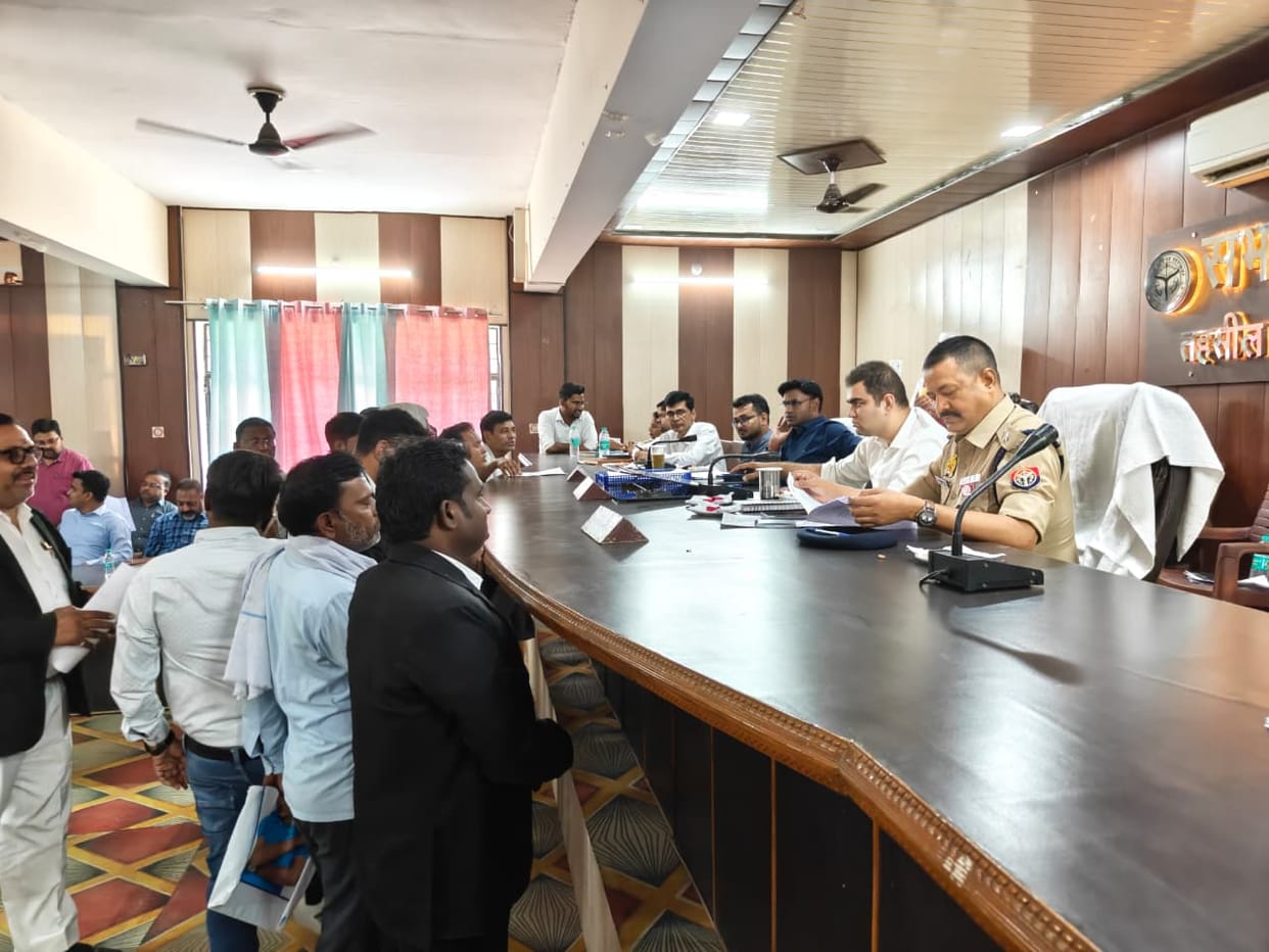 84 complaints were received in all three tehsils, five were resolved on the spot.