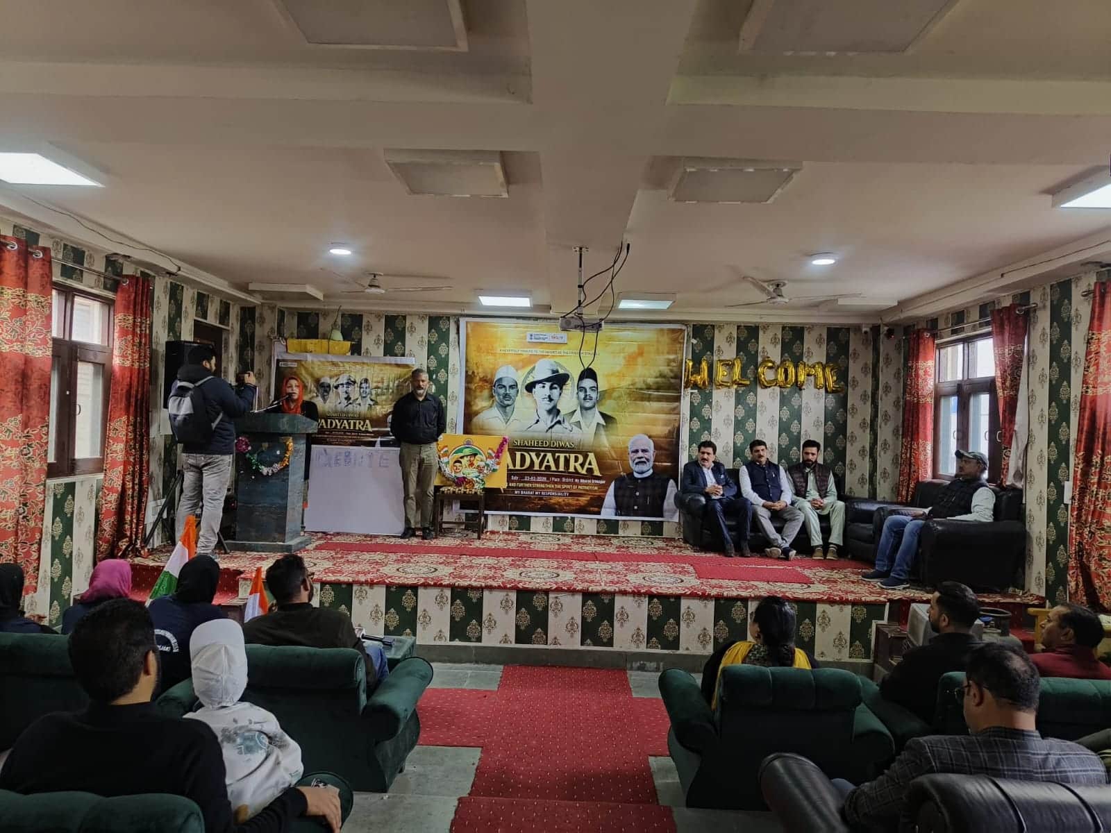 श्रीनगर के जवाहर नगर में मनाया शहीद दिवस। संवाद