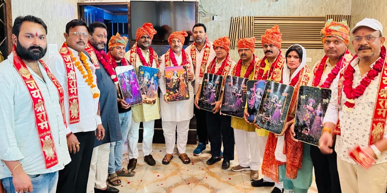 Grand Welcome for Newly Appointed BJP District Office Bearers; Pledge Taken to Strengthen the Organization