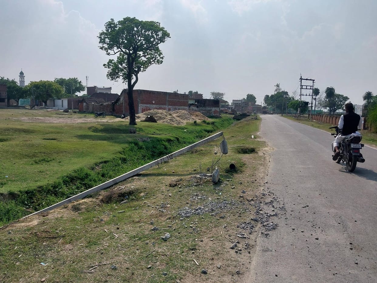 Two bikes collided on Motipur bridge, three people injured