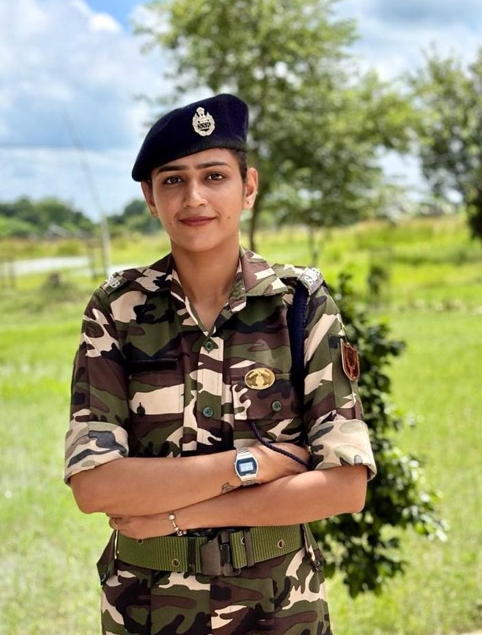 Prachi's courage remained intact even in difficult circumstances, she got a job on the basis of her sports.
