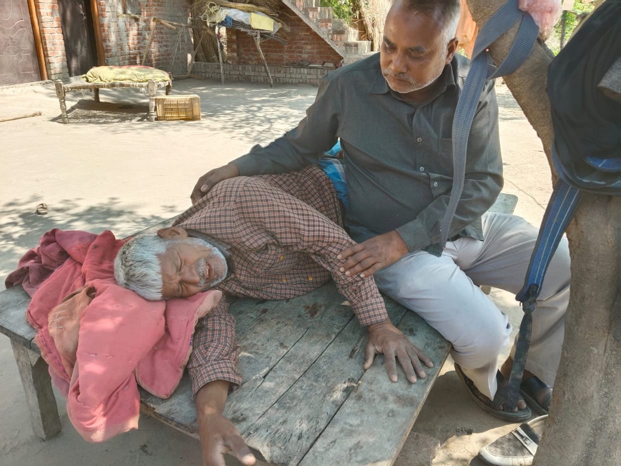 Dead body of young man found lying on the bank of pond