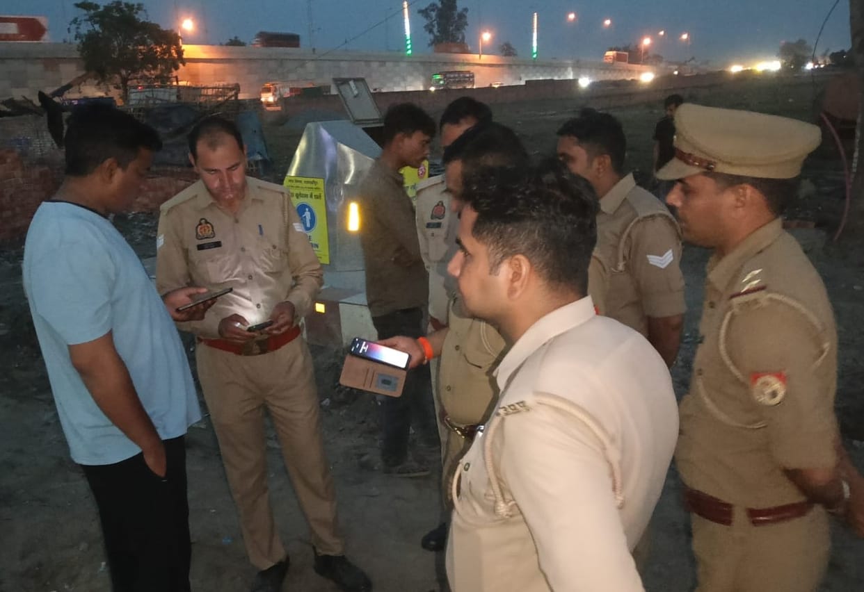 Road Blockade Staged in Protest Against the Desecration of a Shivling